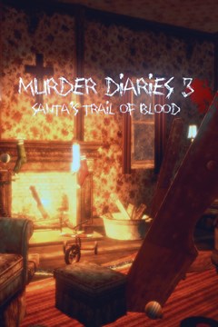 Cover poster for Murder Diaries 3 - Santa's Trail of Blood