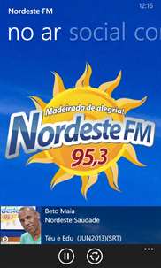 Nordeste FM screenshot 1