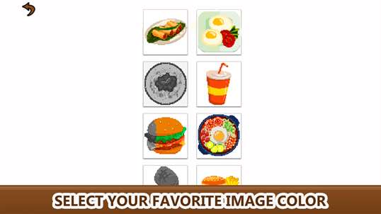 Food Color by Number: Pixel Art, Sandbox Coloring screenshot 6
