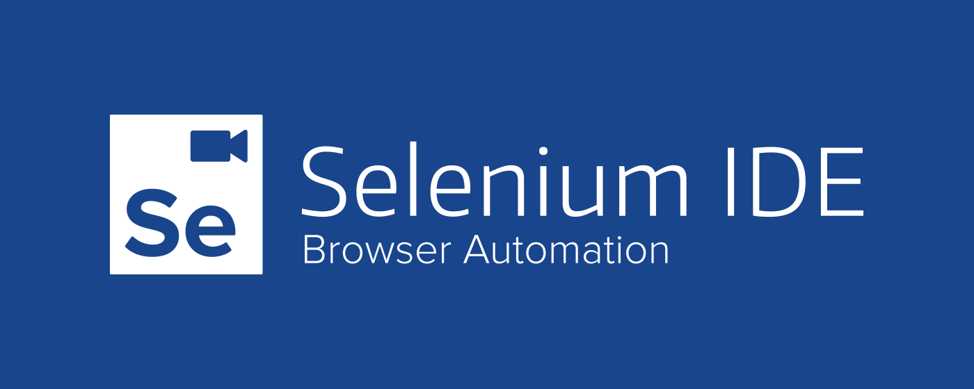 Selenium IDE promo image