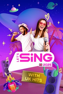 Cover poster for Let's Sing 2025 with UK Hits - Gold Edition