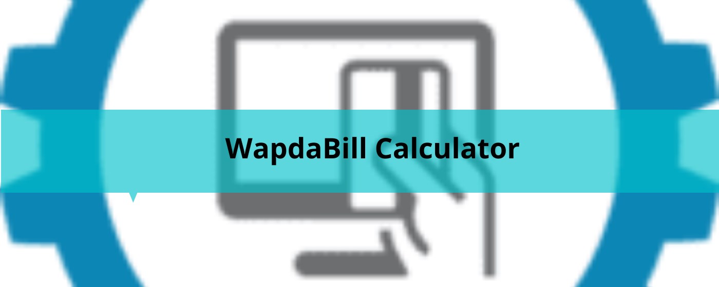 WapdaBill calculator marquee promo image