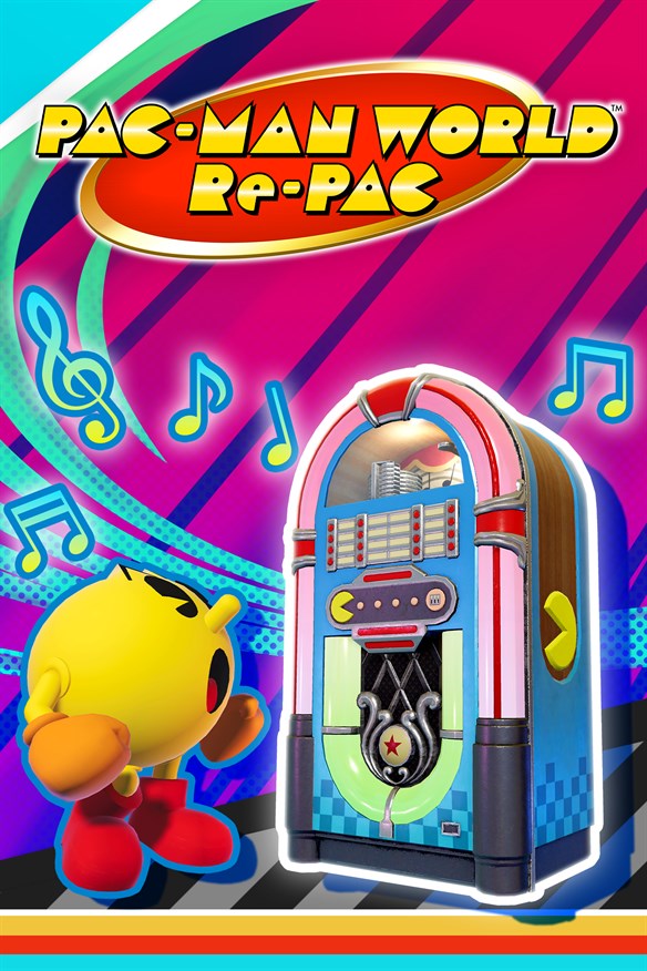 PAC-MAN WORLD Re-PAC - Jukebox Xbox Series X|S and Xbox One cover art