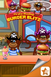 Pirate Monkey Burger Blitz