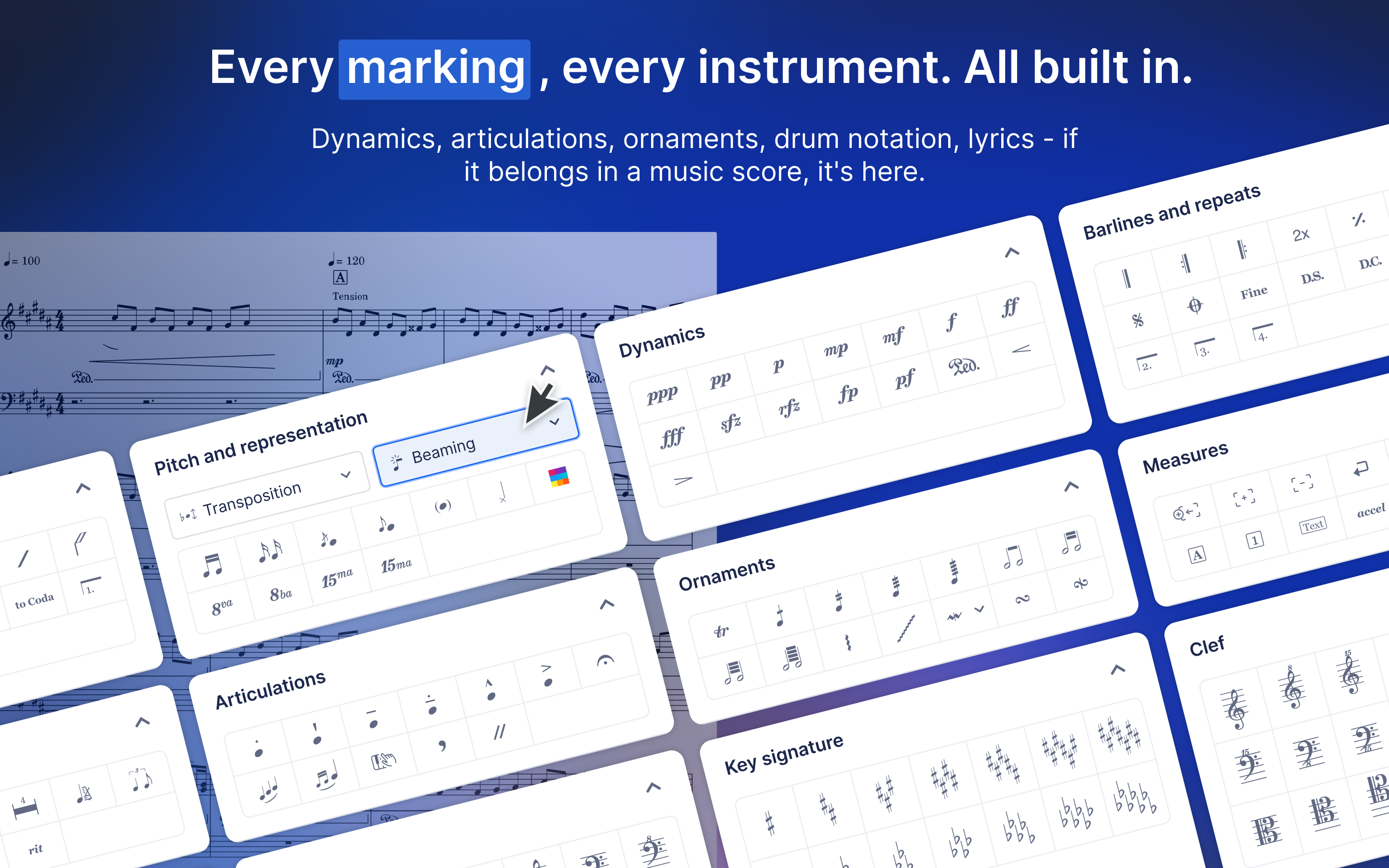 Flat - Music notation editor screenshot