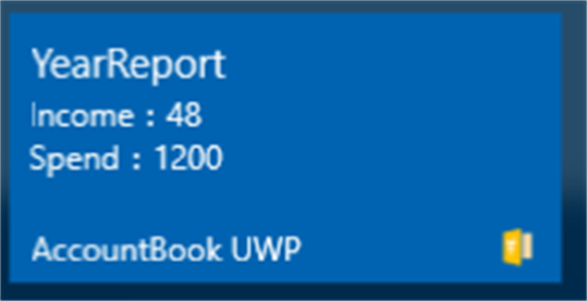 AccountBook UWP screenshot 6