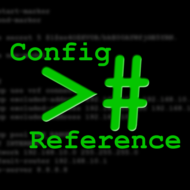 Config Reference