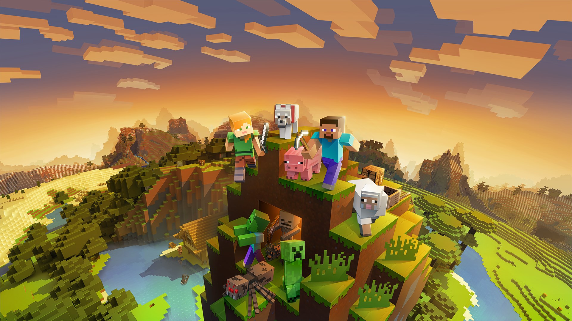 Minecraft For Windows 10 Master Collection を購入 Microsoft