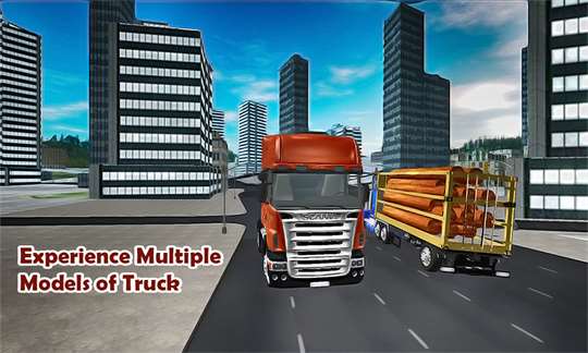 City Transport Cargo Truck Driver 3D screenshot 3