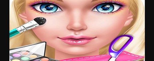 Fashion Doll Shopping Day Spa Game marquee promo image