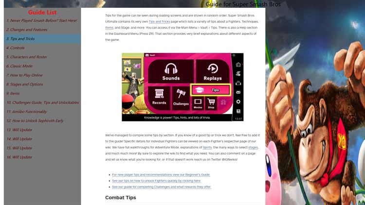 【图】Guide for Super Smash Bros Ultimate(截图3)
