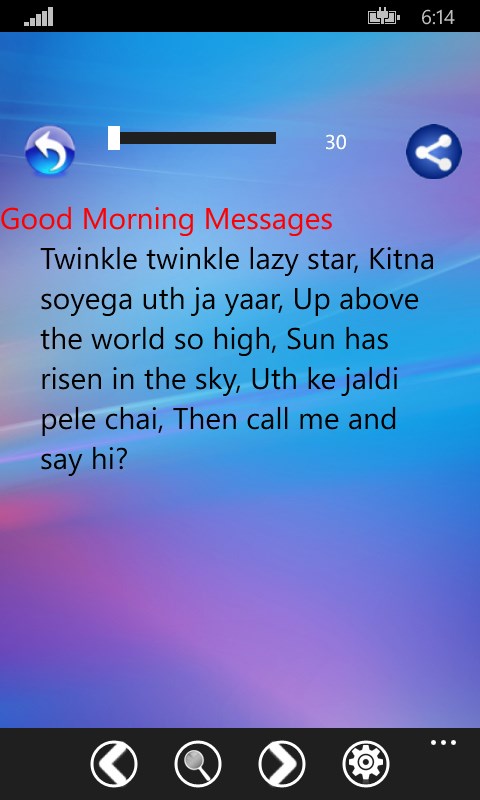Captura 5 Good Morning Messages windows