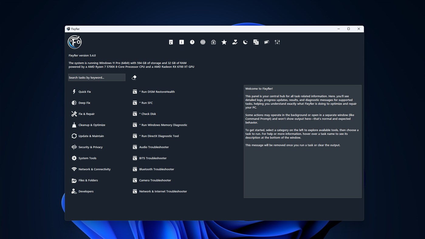 #2. Fixyfier (Windows) di: Aris Vardakas
