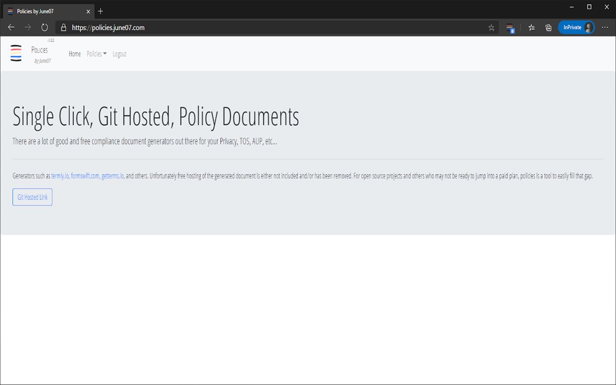 Policies Extension - Complemento de edge