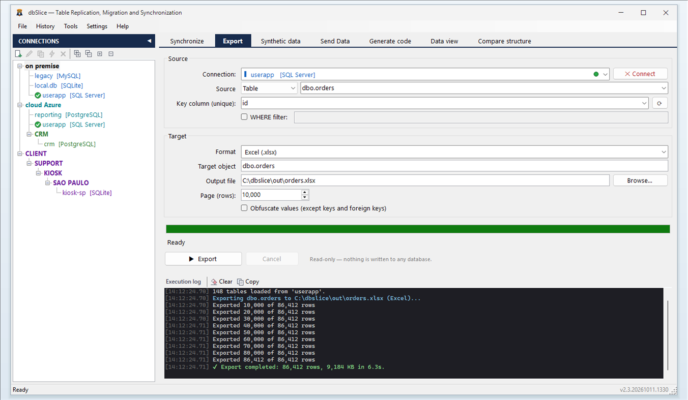#3. dbslice (Windows) Af: Thinwork Tecnologia da Informação