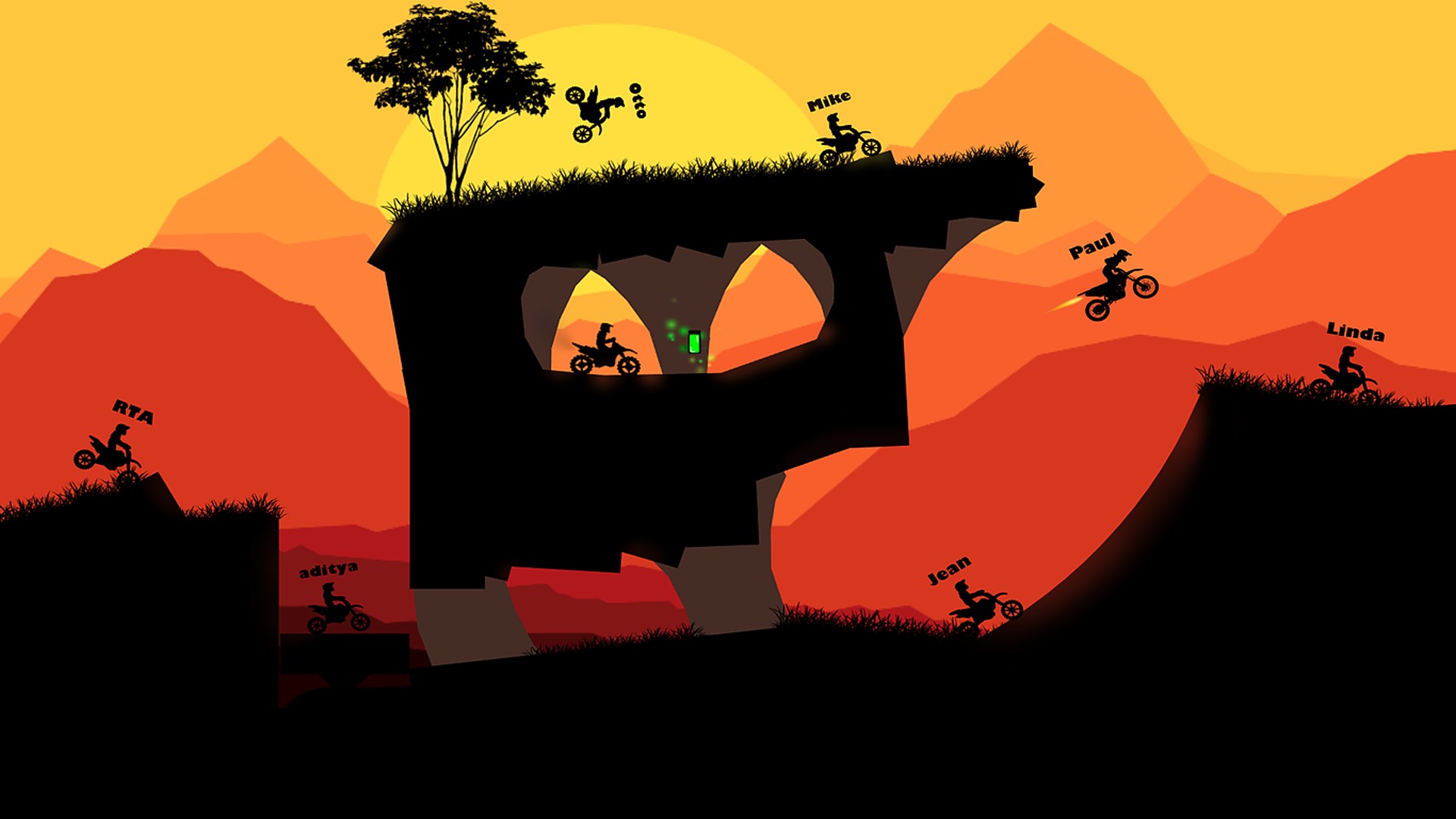 Sunset Bike Racing Pro screenshot 9