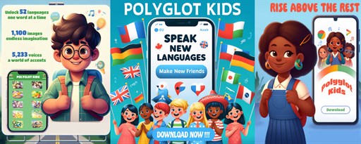 Polyglot Kids marquee promo image