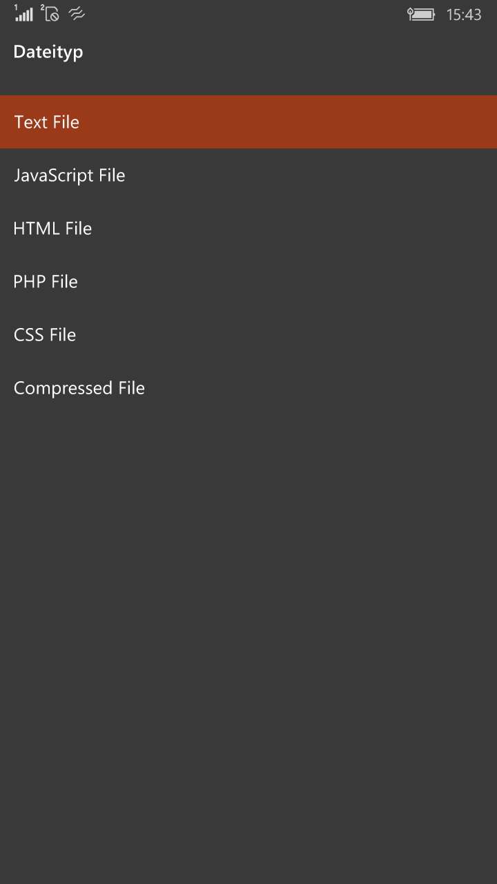 Notepad Editor screenshot