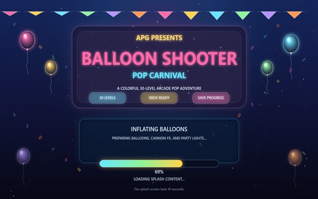 APG Balloon Shooter screenshot 1