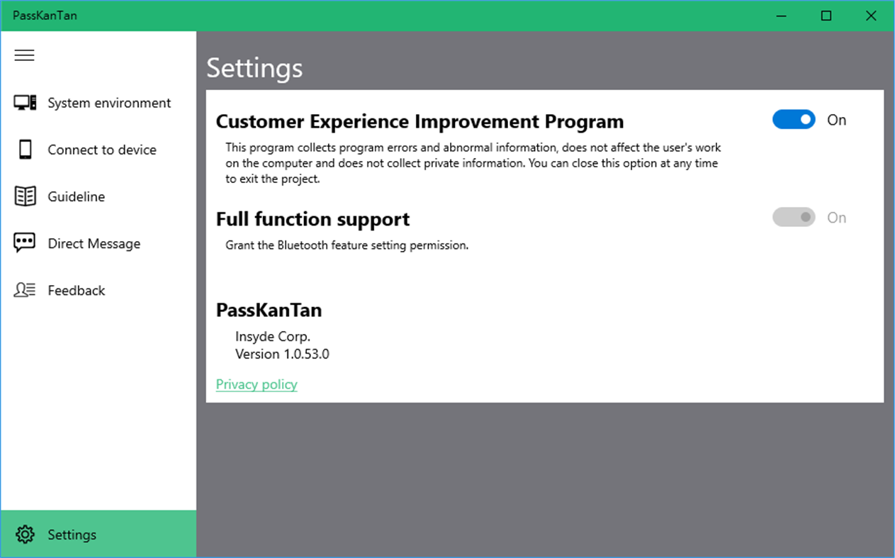 #8. PassKanTan (Windows) بواسطة: Insyde Software Corp.
