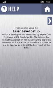 Laser Level Setup screenshot 1