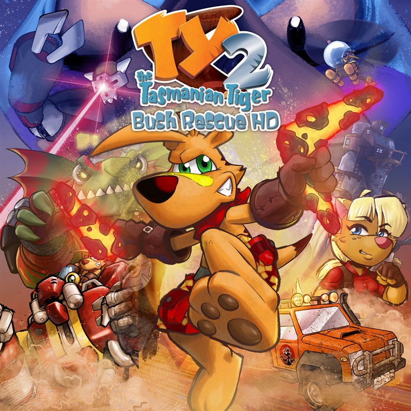 TY the Tasmanian Tiger™ 2: Bush Rescue™ HD — jogo digital para Xbox One e Series X|S