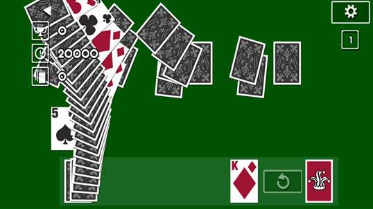 TriPeaks Solitaire Poker Card screenshot 2
