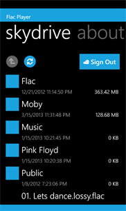 Flac Player screenshot 3
