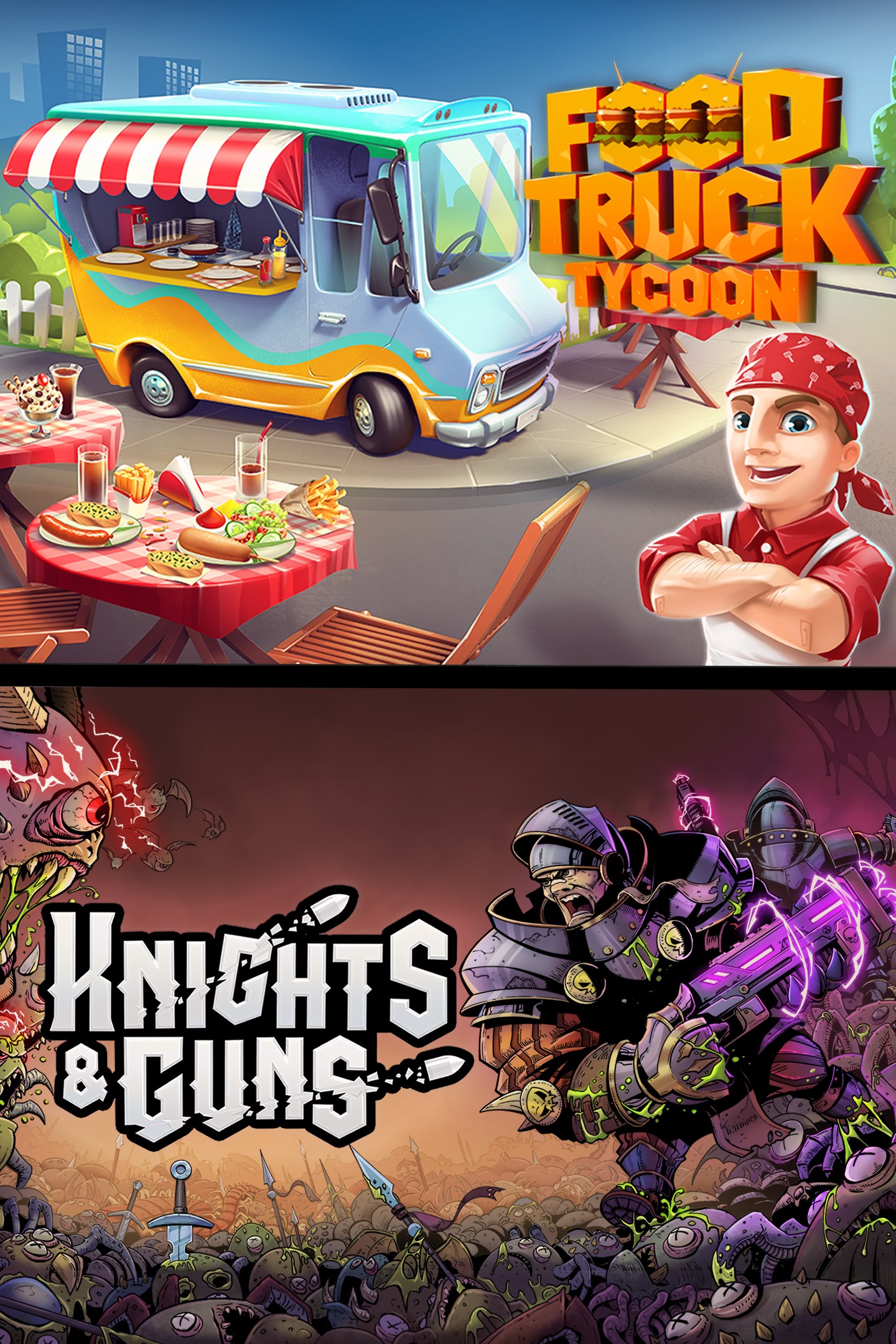 Food Truck Tycoon + Knights & Guns image