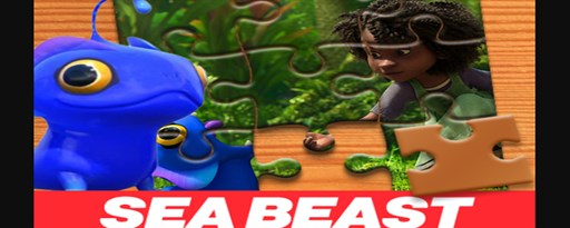 The Sea Beast Jigsaw Puzzle Game marquee promo image