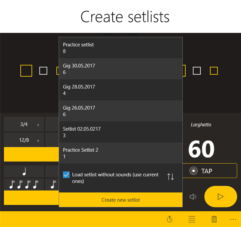#5. Andante Metronome (Windows) بواسطة: Tomasz Wiśniewski
