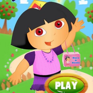 Cute Dora Dressup Game icon