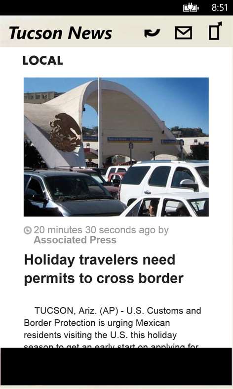 Tucson News Screenshots 2