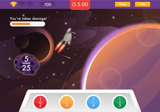 Emile Maths Games LITE for 7 year olds screenshot 2