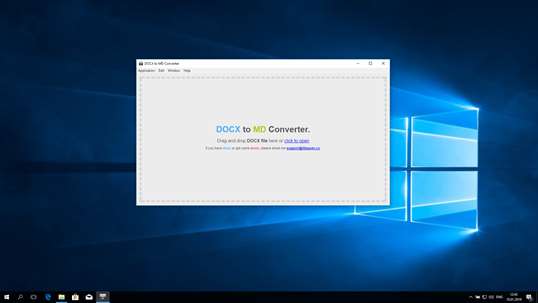 DOCX to MD Converter screenshot 1