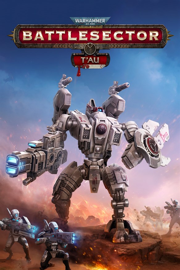 Warhammer 40,000: Battlesector - T'au Xbox Series X|S and Xbox One cover art