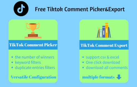 TikTok Giveaway Picker - EasyComment small promo image