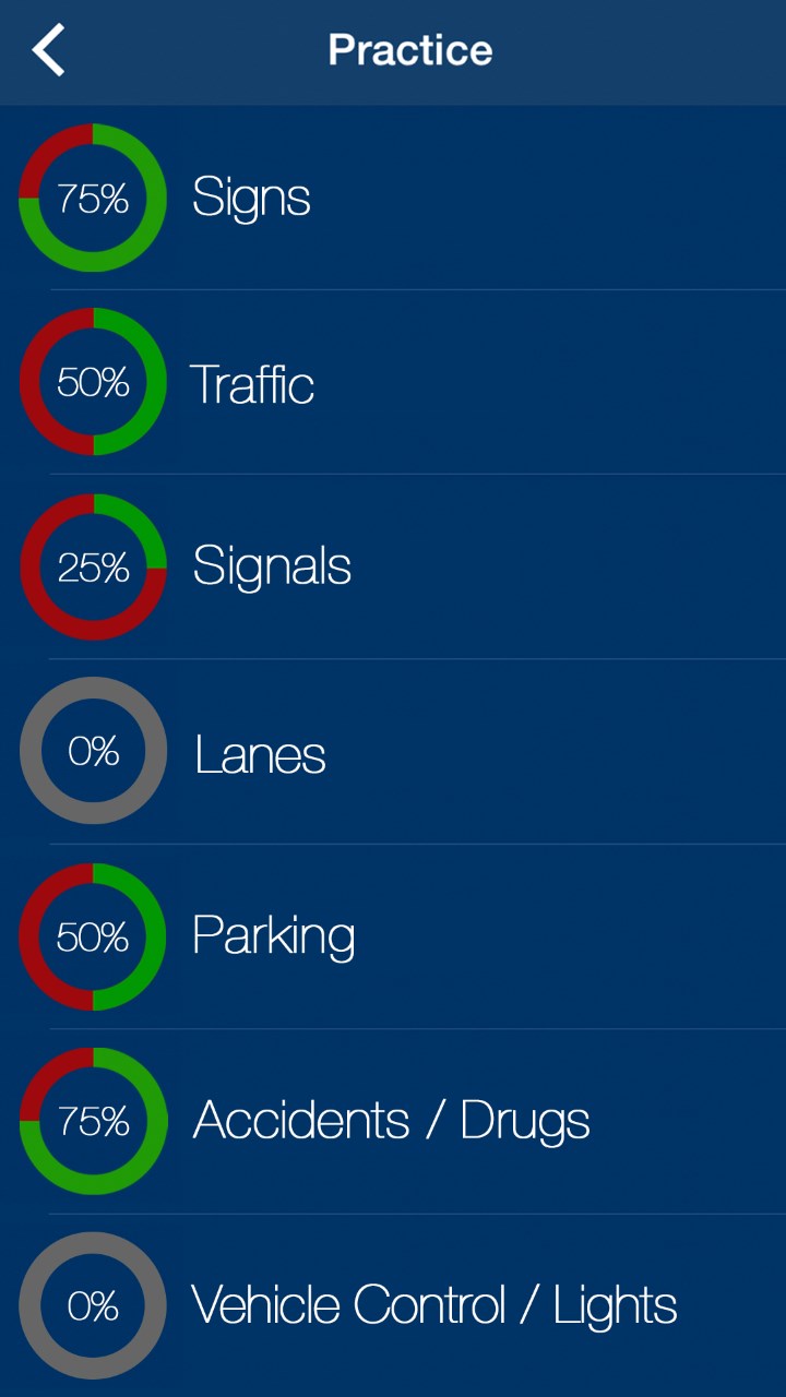 Alabama DMV Permit Test for Windows 10 Mobile
