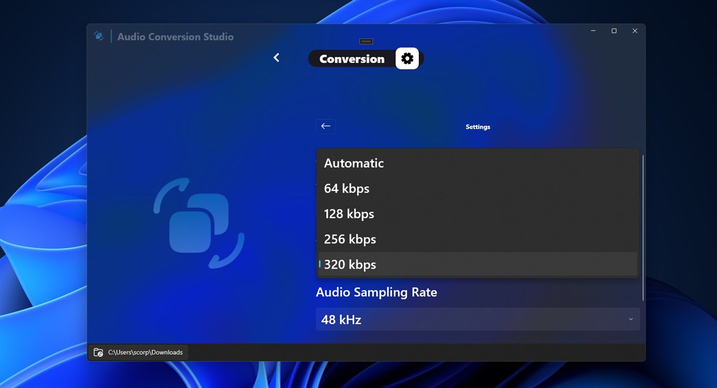 #4. Audio Conversion Studio (Windows) 由: parmata