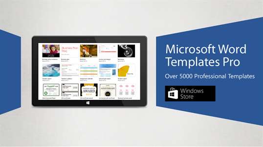 Templates for Word Pro. screenshot 1