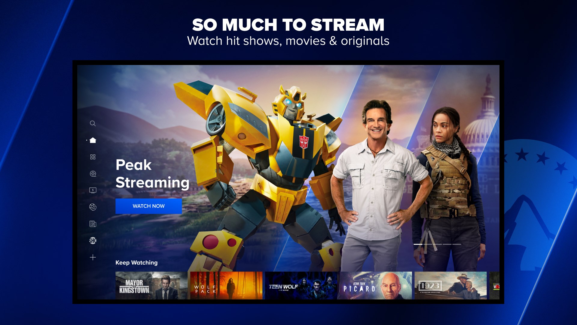 Live TV Streaming, On Demand, and Originals on Paramount Plus