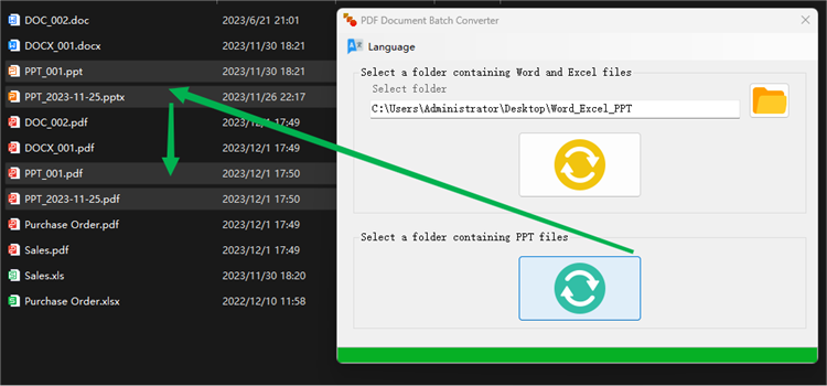 PDF Document Batch Converter - PC - (Windows)