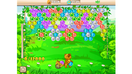 Masha Shoot Bubble Deluxe screenshot 3