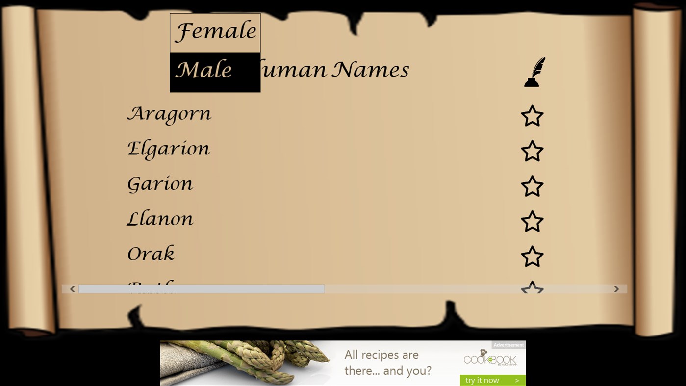 Fantasy Name Generator Windows Apps Appagg