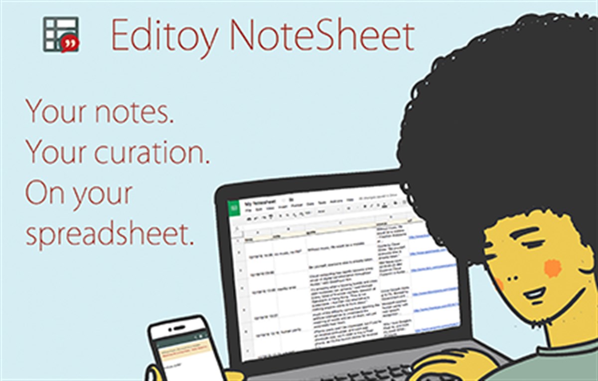 Notesheet for Browsers