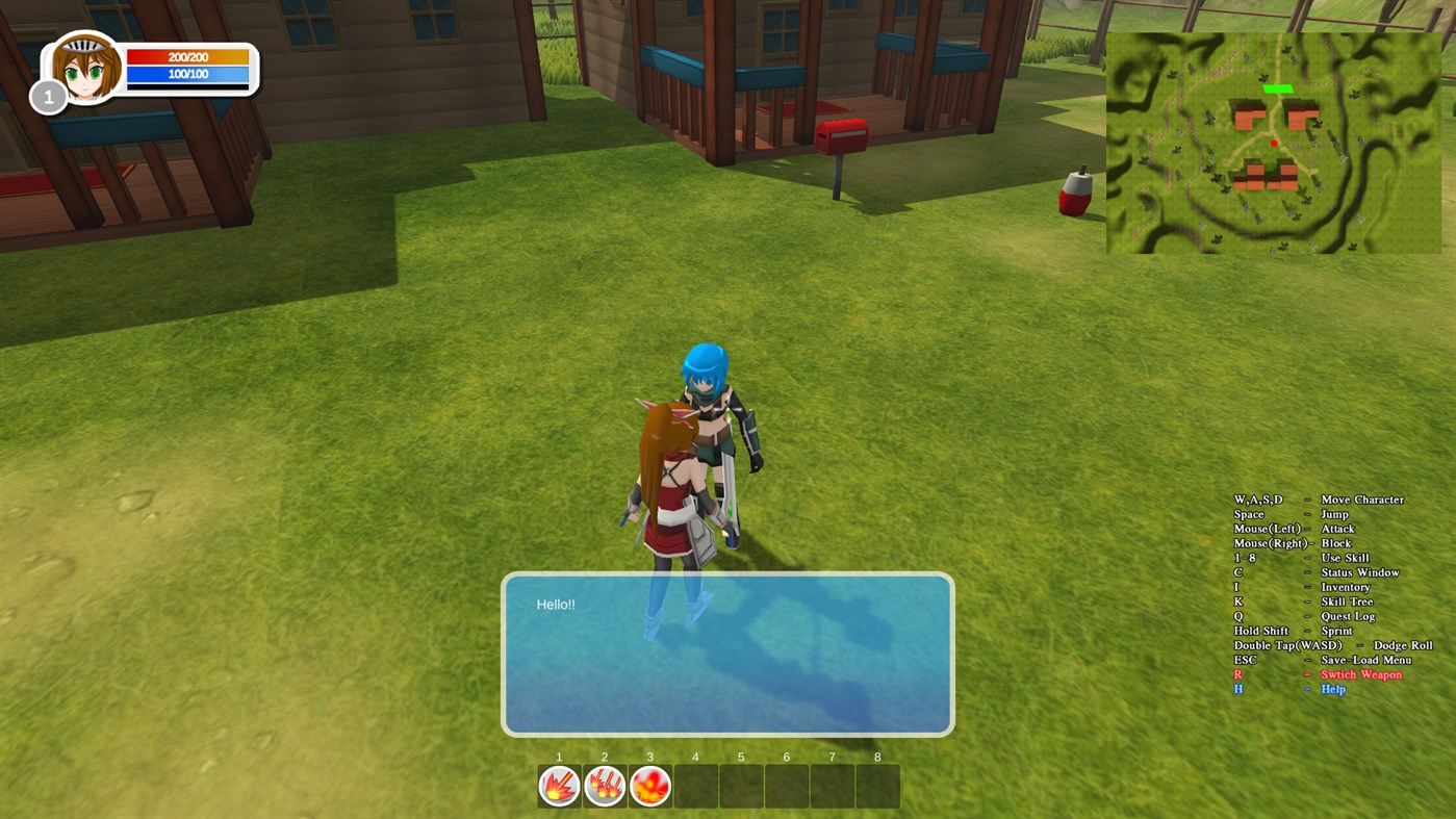 #4. Moon Cake-Action RPG (Windows) Bởi: pubteamsix