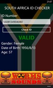 SA ID Checker screenshot 3