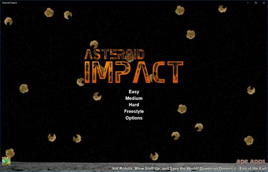 Asteroid Impact Game screenshot 3