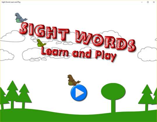 Sight Words Learn and Play screenshot 1