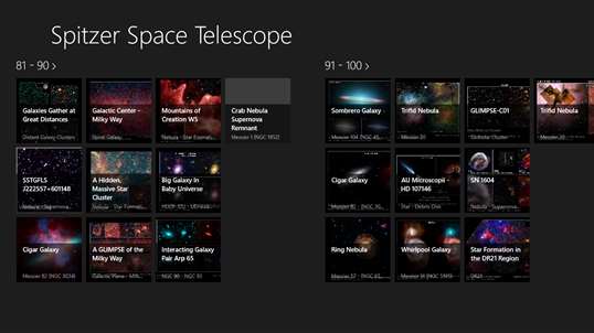 Spitzer Space Telescope screenshot 7
